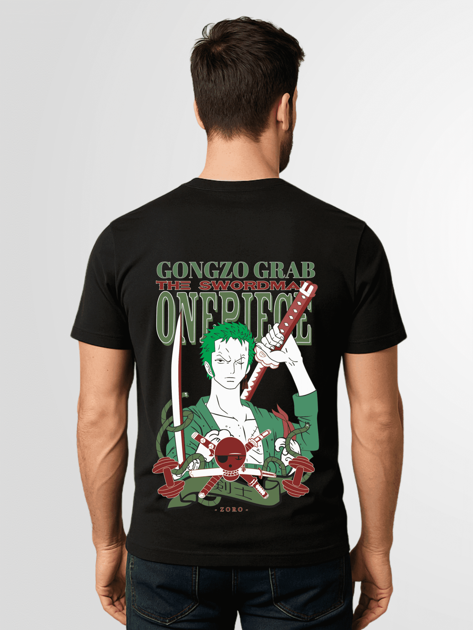 Zoro "One Piece" Graphic T-Shirt
