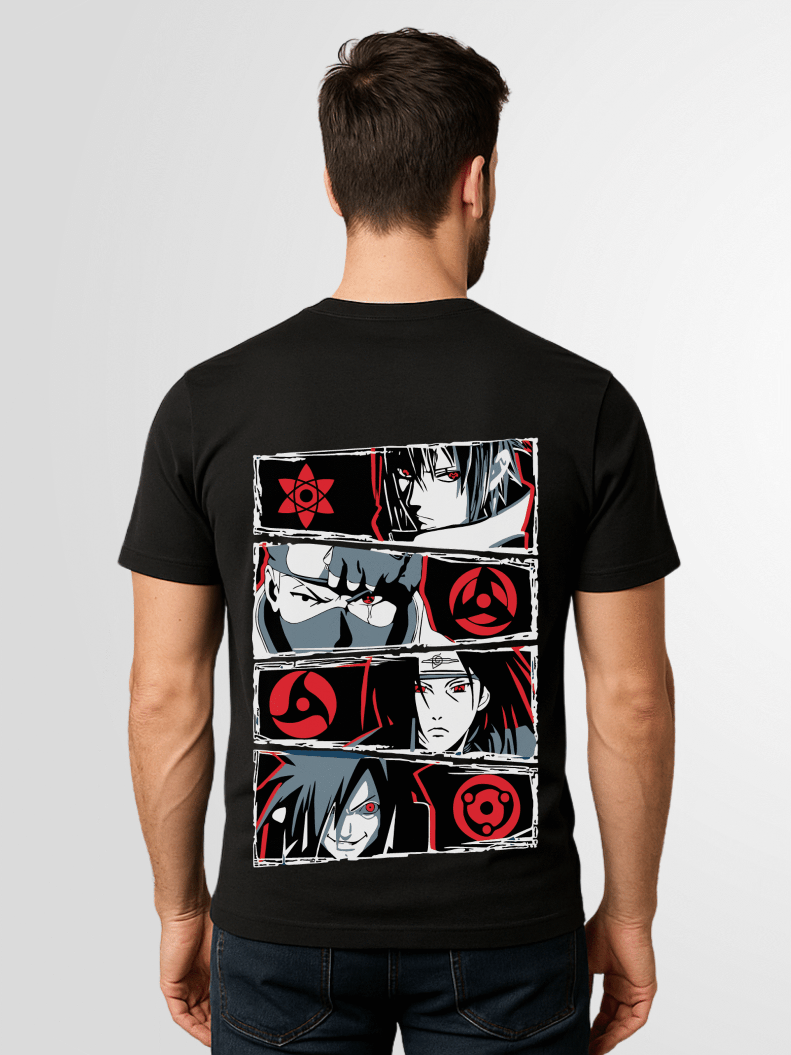 Naruto Uchiha Clan Eyes T-Shirt