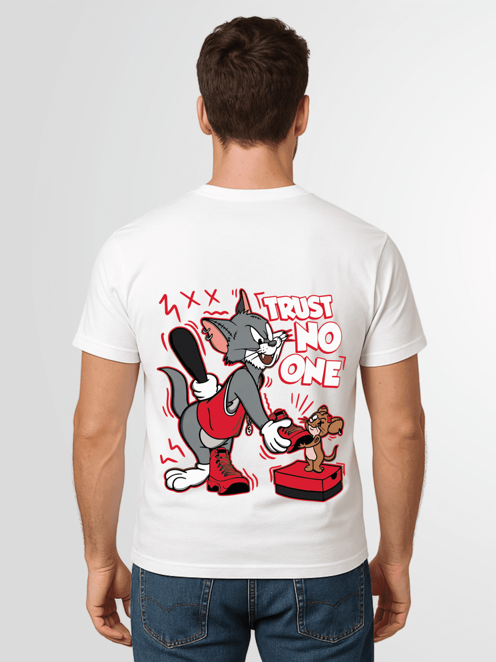 Tom & Jerry "Trust No One" t-shirt