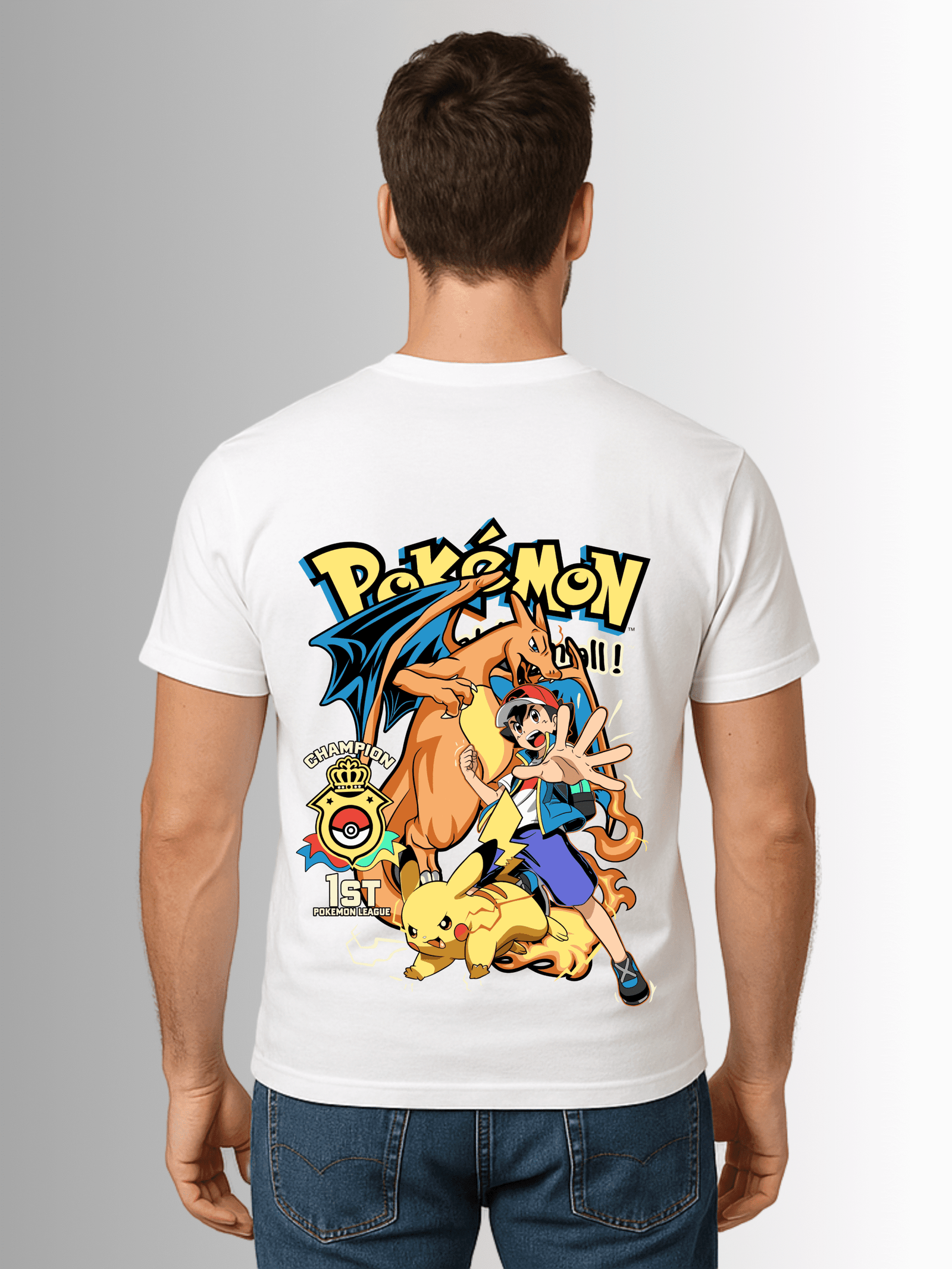 Pokémon Champion T-Shirt - Image 3
