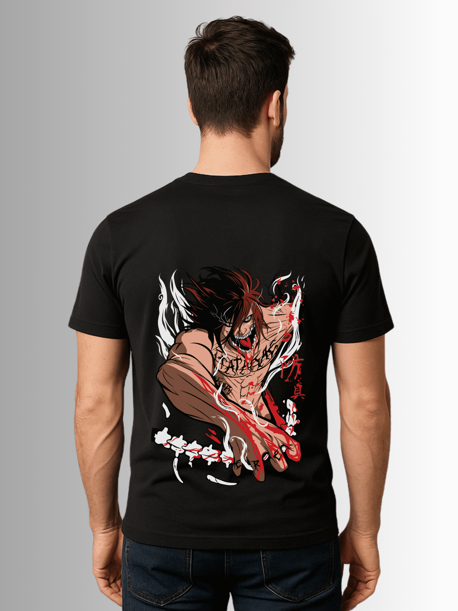 Attack on Titan Eren Yeager Graphic T-Shirt