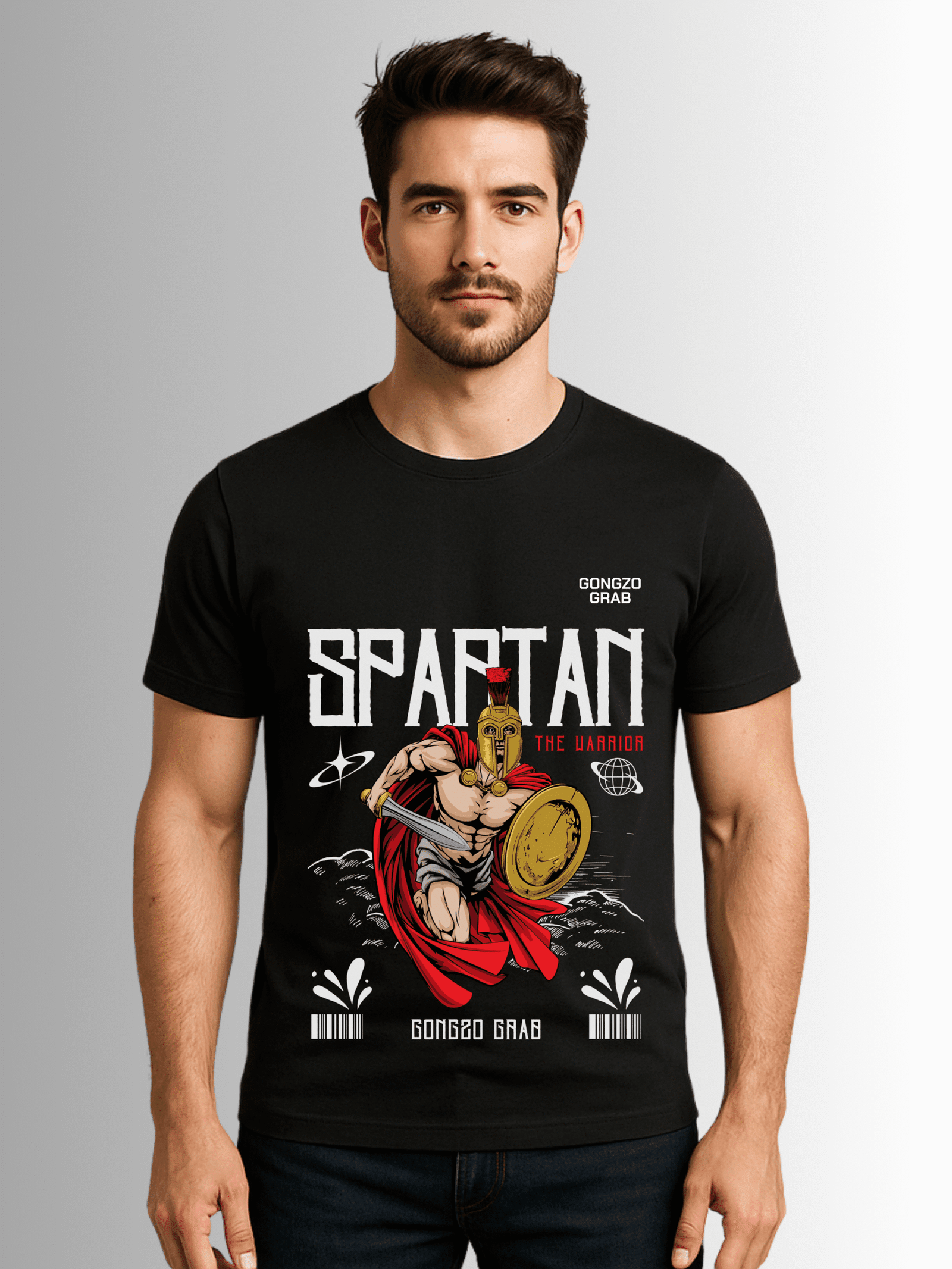 Spartan the Warrior – Graphic T-Shirt