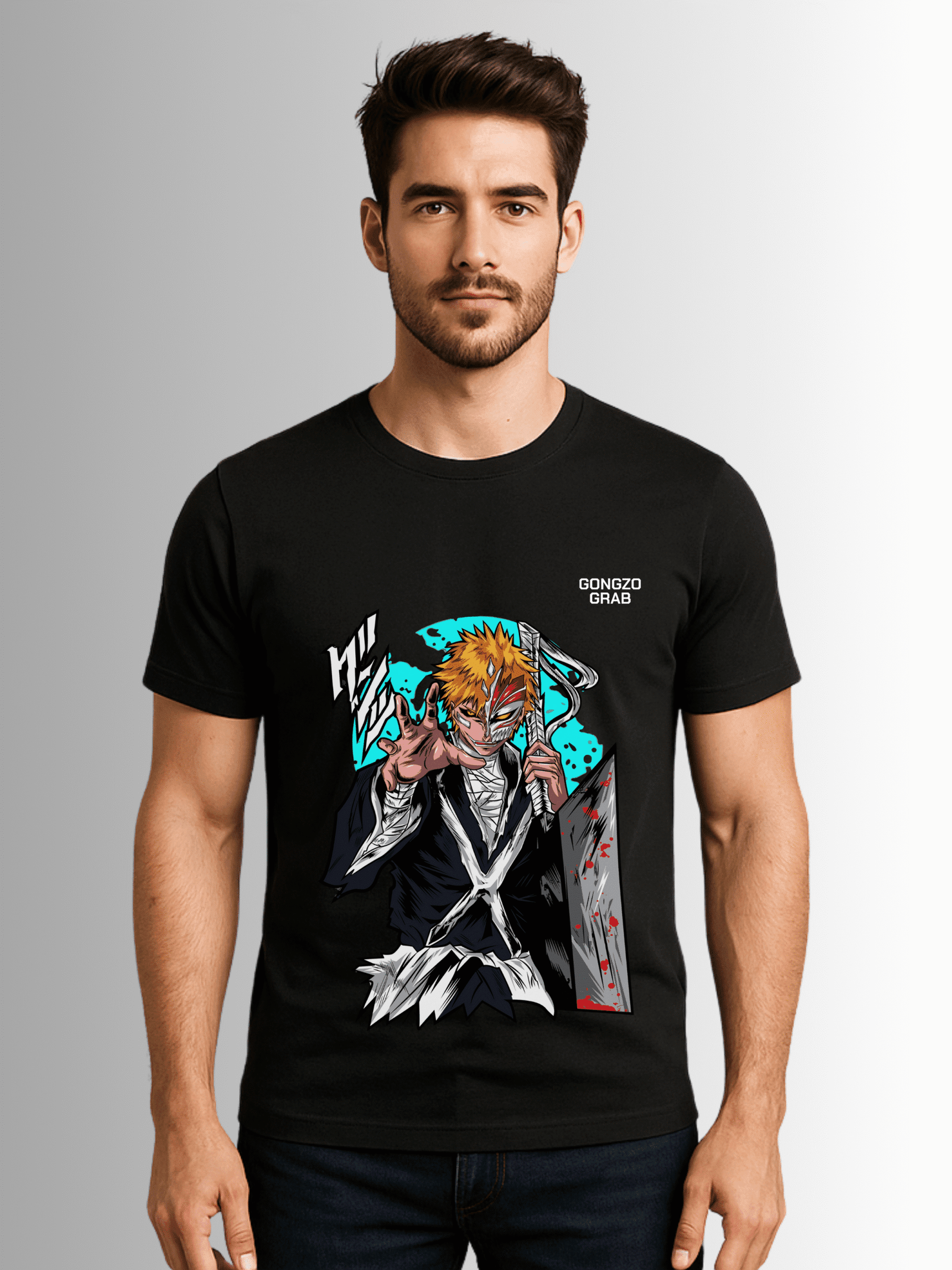 Manifest Your Power: Ichigo Kurosaki Graphic T-Shirt