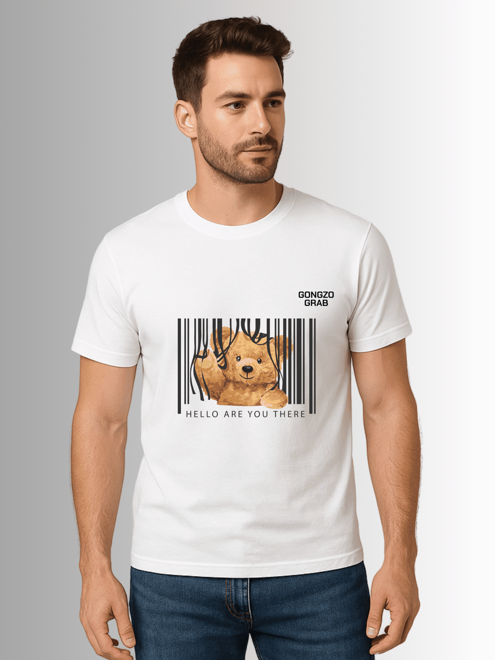PLEASURE BEAR Graphic T-Shirt