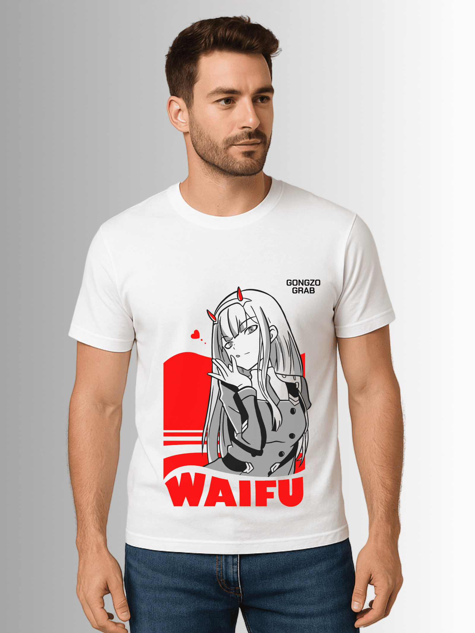 Your Darling's Delight: Waifu Graphic T-Shirt