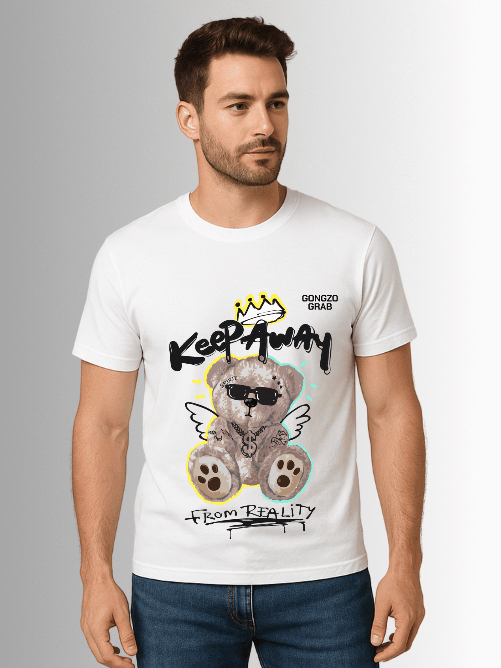Keep Away From Reality - Men's Graphic Tee