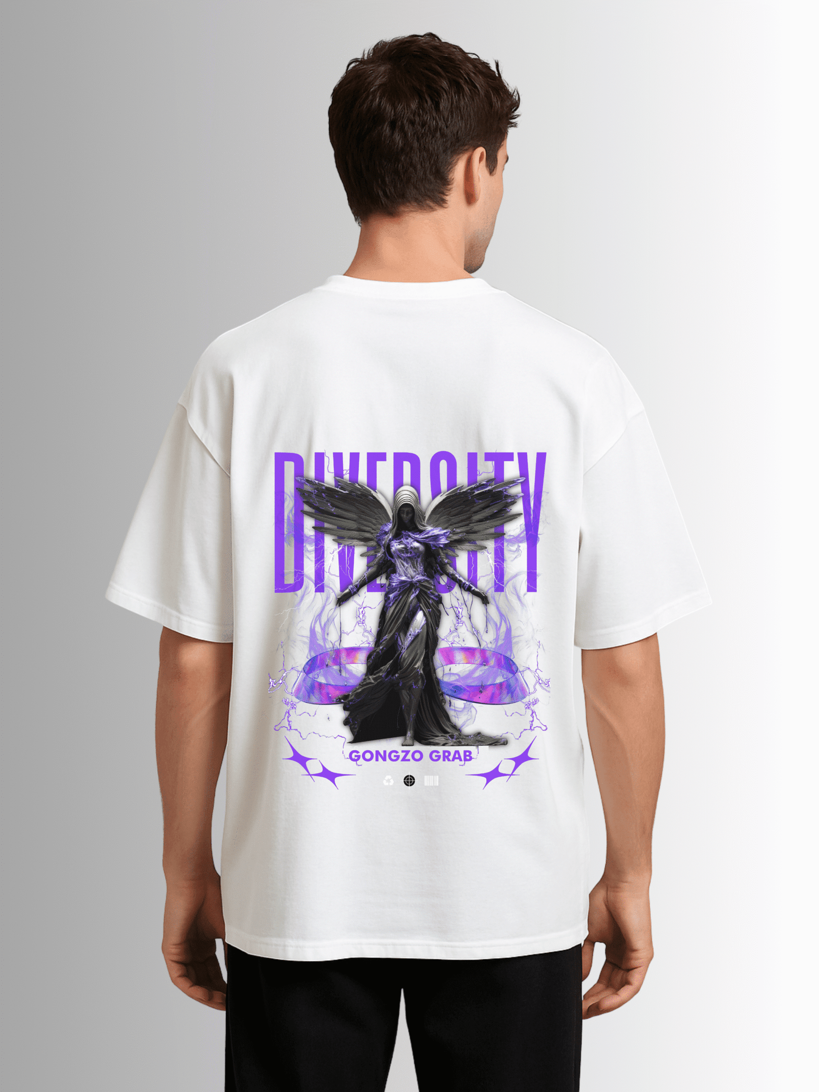"Diversity" Drop Shoulder T-Shirt for Men