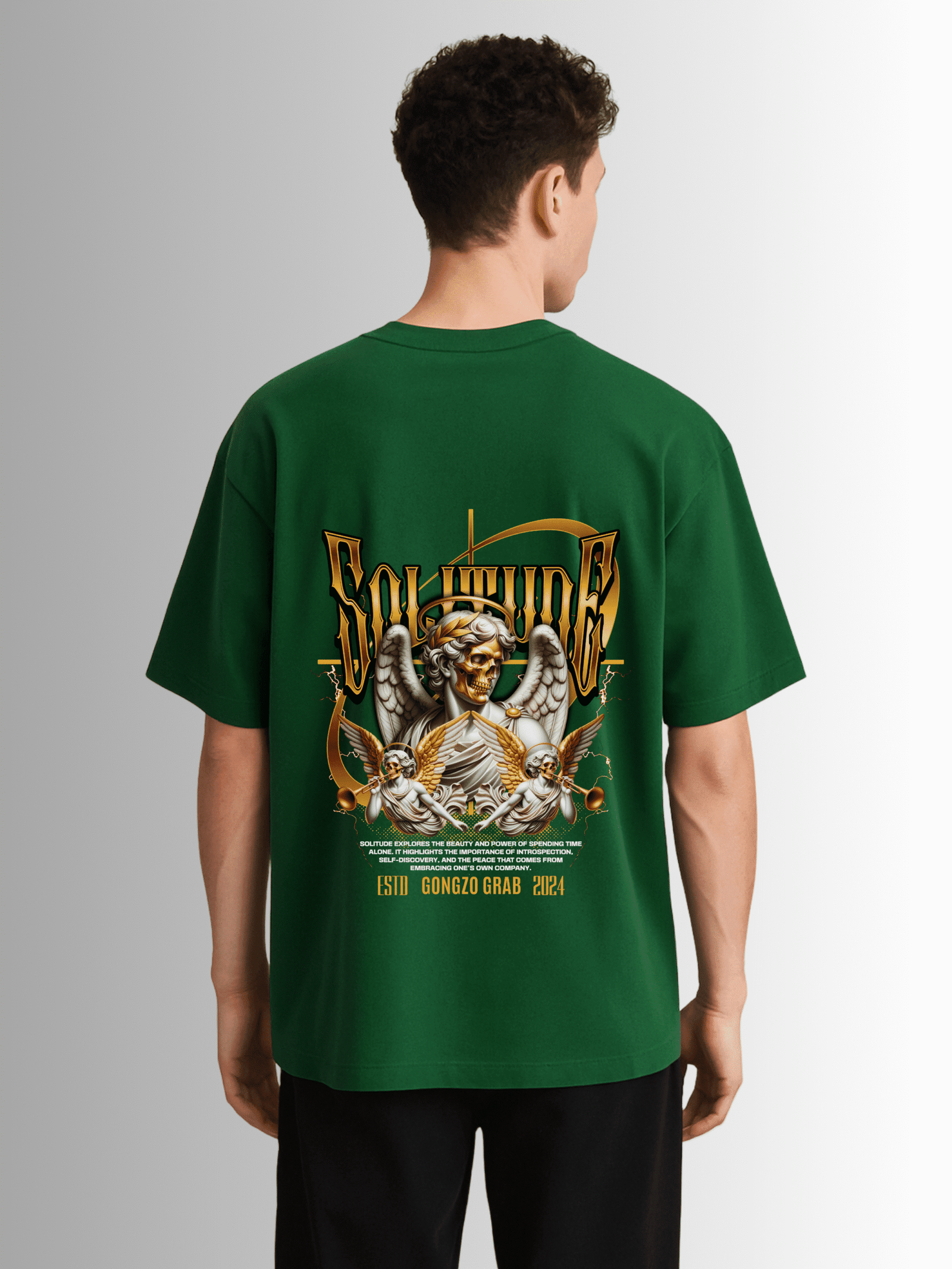 Solitude- Drop Shoulder T-Shirt