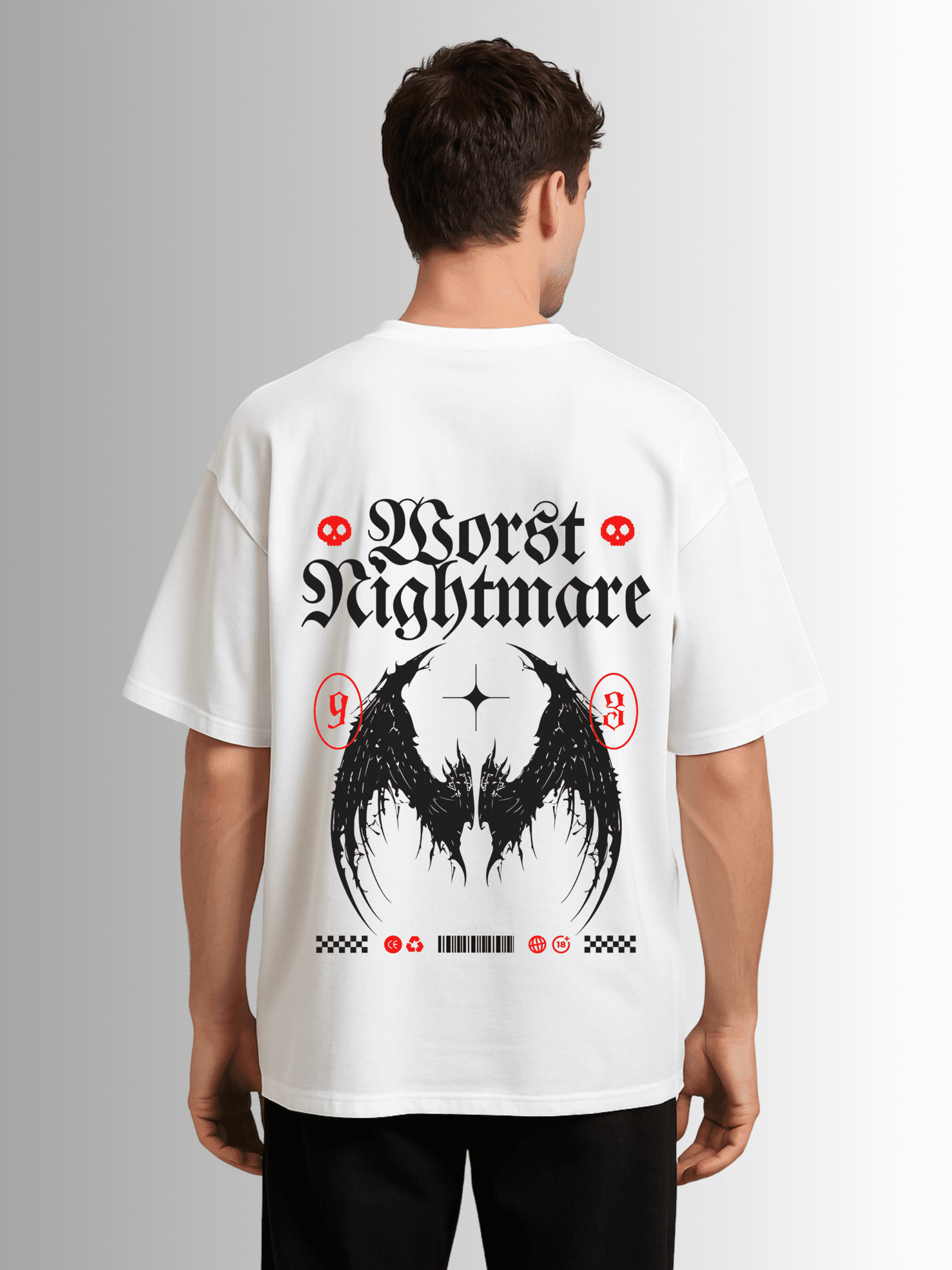 Worst Nightmare- Drop Shoulder T-Shirt