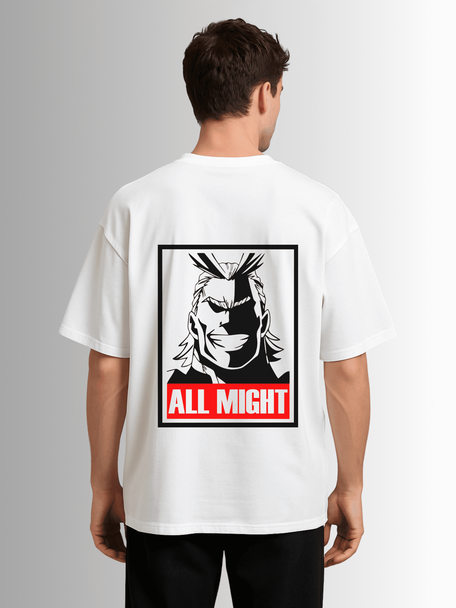 "My Hero Academia - All Might" Drop Shoulder T-Shirt