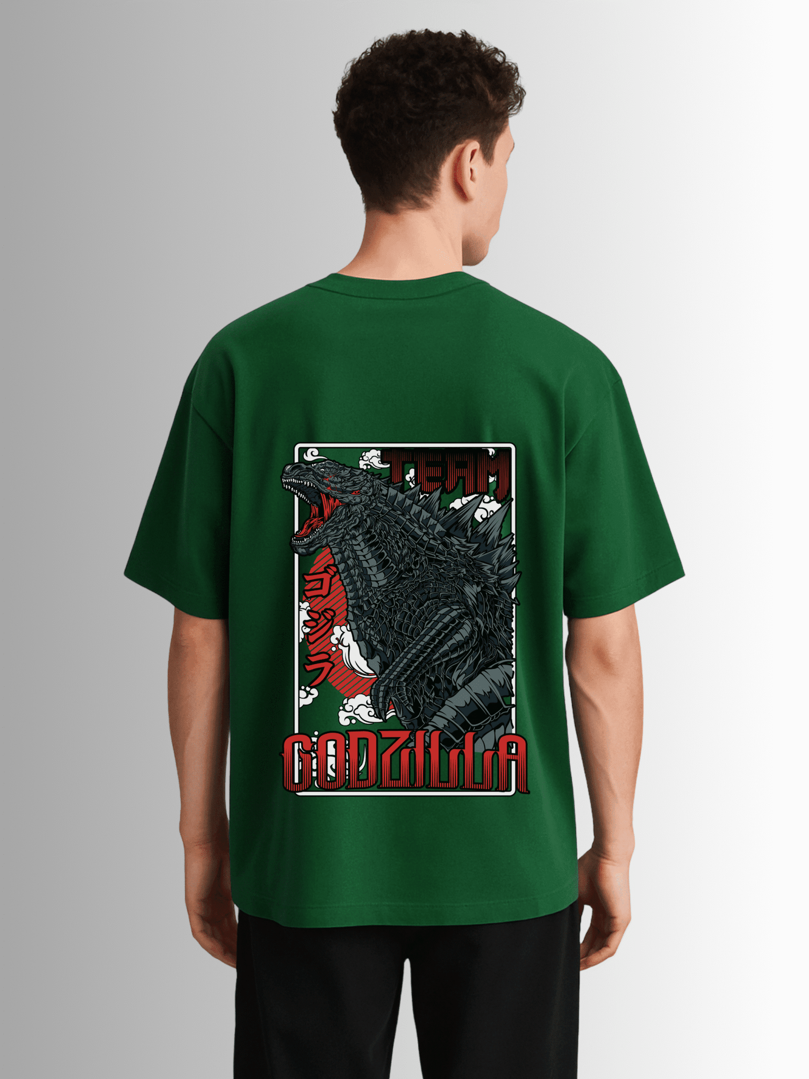 "Godzilla: King of the Monsters" Drop Shoulder T-shirt